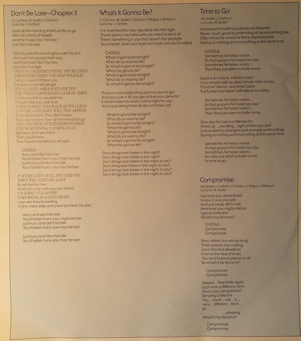 Saga (3) : Silent Knight (LP, Album)