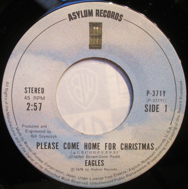 Eagles : Please Come Home For Christmas (7", Single)