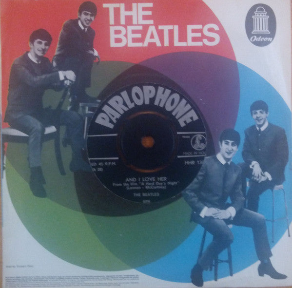 The Beatles : If I Fell / And I Love Her (7", Single, Blu)