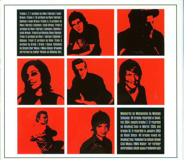 The Frank Popp Ensemble : Touch And Go (CD, Album, Dig)