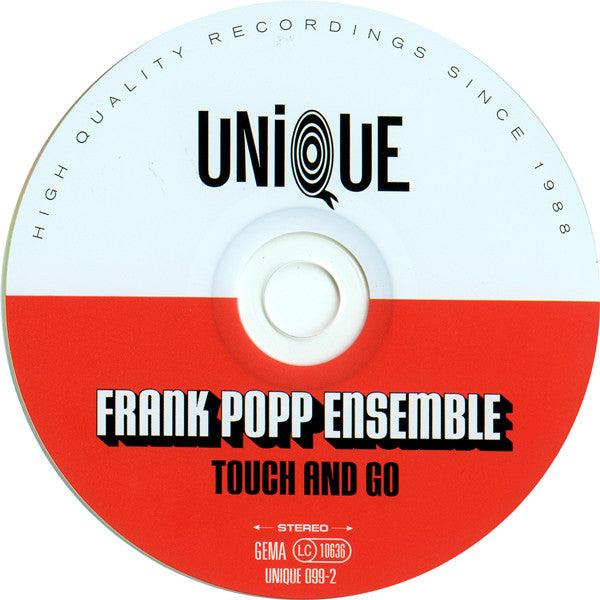 The Frank Popp Ensemble : Touch And Go (CD, Album, Dig)