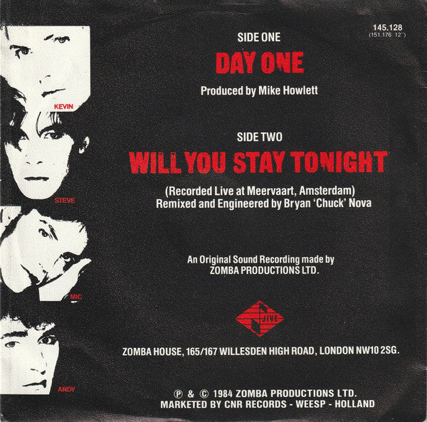 The Comsat Angels : Day One (7", Single)