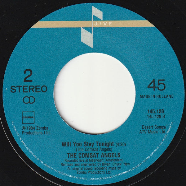 The Comsat Angels : Day One (7", Single)