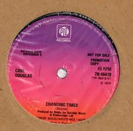 Carl Douglas : Dance The Kung Fu (7", Promo)