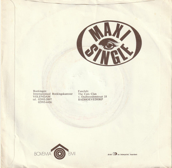 The Cats : Vaya Con Dios / Don't Waste My Time / Take Me With You (7", Maxi)