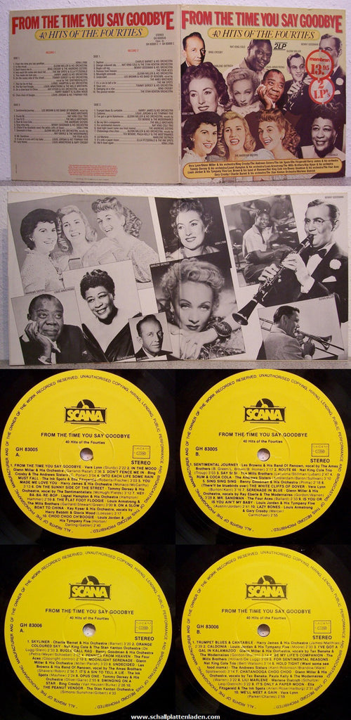 Various : From The Time You Say Goodbye: 40 Hits Of The Fourties (2xLP, Comp)