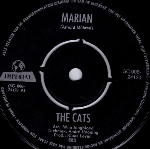 The Cats : Marian (7", Single, 4-P)