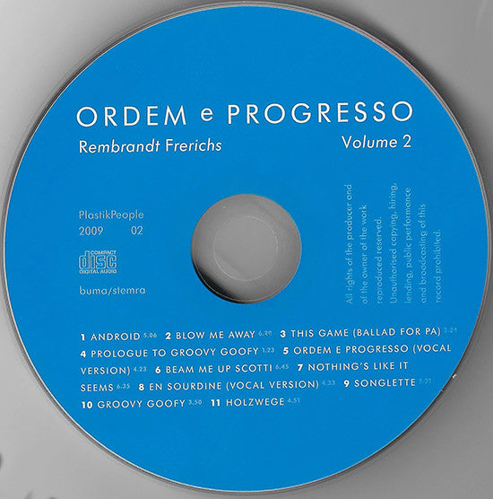 Rembrandt Frerichs : Ordem E Progresso - Volume 2 (CD, Album)