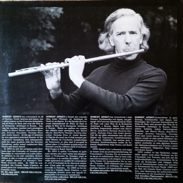 Robert Aitken (2) : French Flute Music Volume 2 (LP)