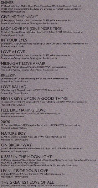 George Benson : Midnight Moods (CD, Comp)