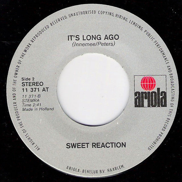 Sweet Reaction : Daddy (7", Single)