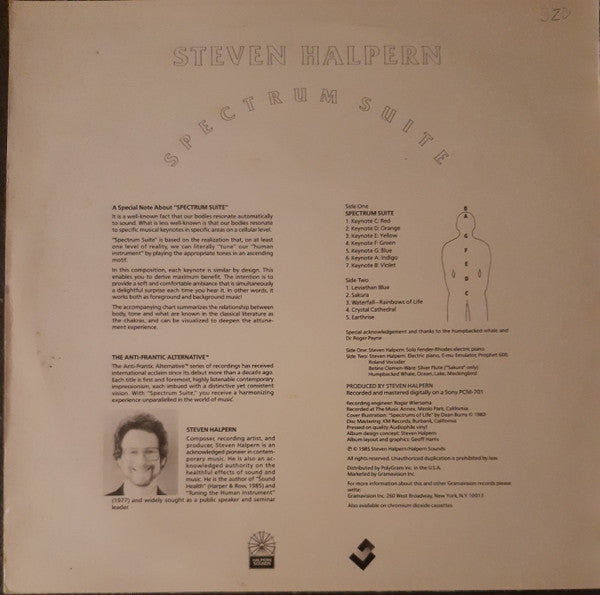 Steven Halpern : Spectrum Suite (LP, Album)