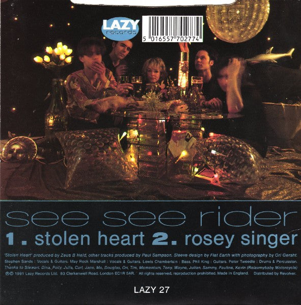 See See Rider : Stolen Heart (7", Single)