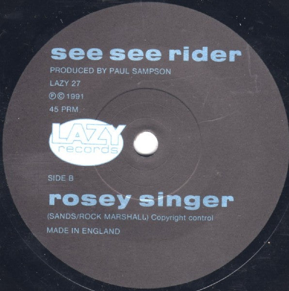 See See Rider : Stolen Heart (7", Single)