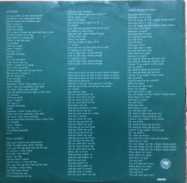 Van Morrison : Common One (LP, Album)