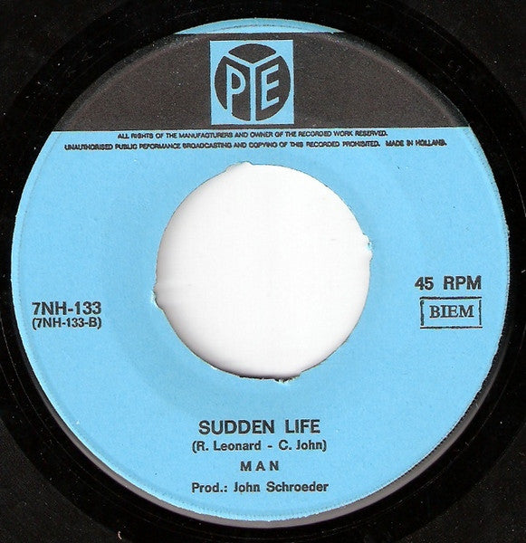 Man : Erotica (7", Single)