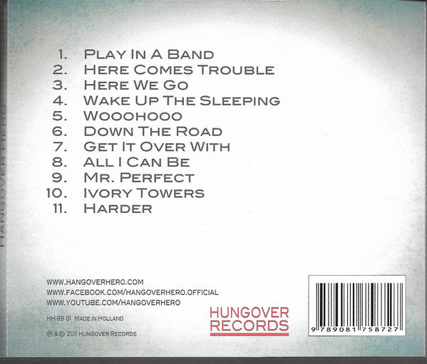 Hangover Hero : Hangover Hero (CD, Album)