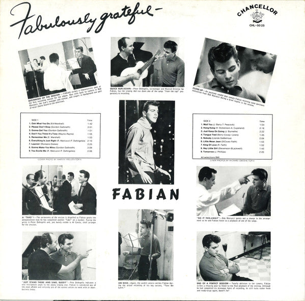 Fabian (6) : Fabulously Grateful (LP, RE, Unofficial)