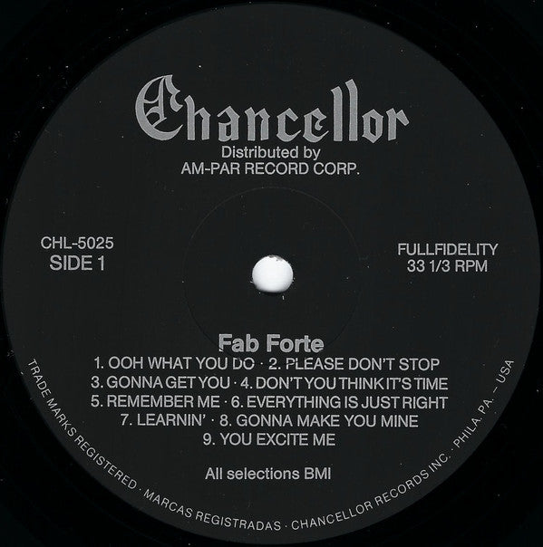 Fabian (6) : Fabulously Grateful (LP, RE, Unofficial)