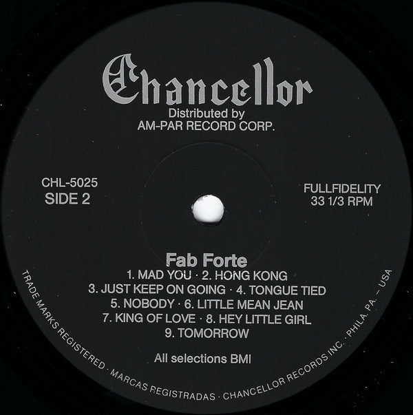 Fabian (6) : Fabulously Grateful (LP, RE, Unofficial)