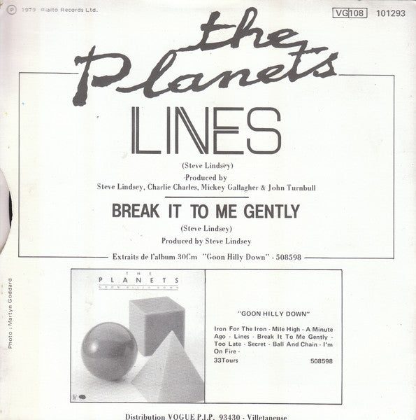 The Planets (2) : Lines (7", Single)
