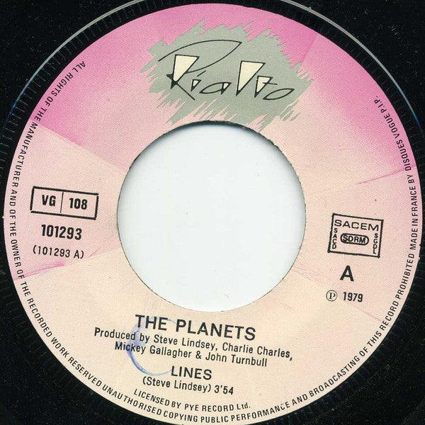 The Planets (2) : Lines (7", Single)