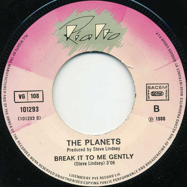 The Planets (2) : Lines (7", Single)