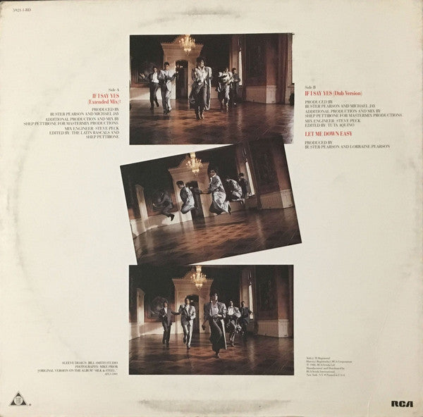 Five Star : If I Say Yes (12", Single)