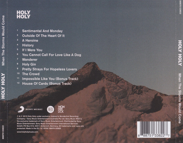 Holy Holy : When The Storms Would Come (CD, Album)