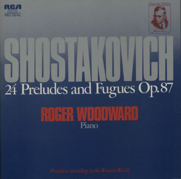 Dmitri Shostakovich - Roger Woodward : 24 Preludes & Fugues Op.87 (2xLP, Album + Box)
