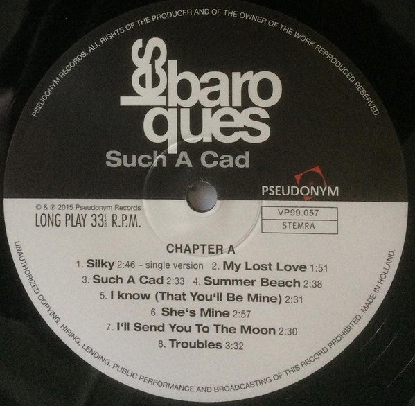 Les Baroques : Such A Cad (LP, Comp, Gat)