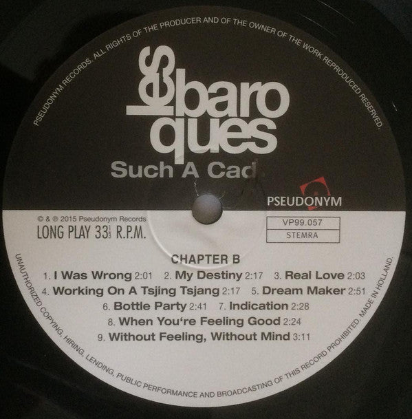 Les Baroques : Such A Cad (LP, Comp, Gat)