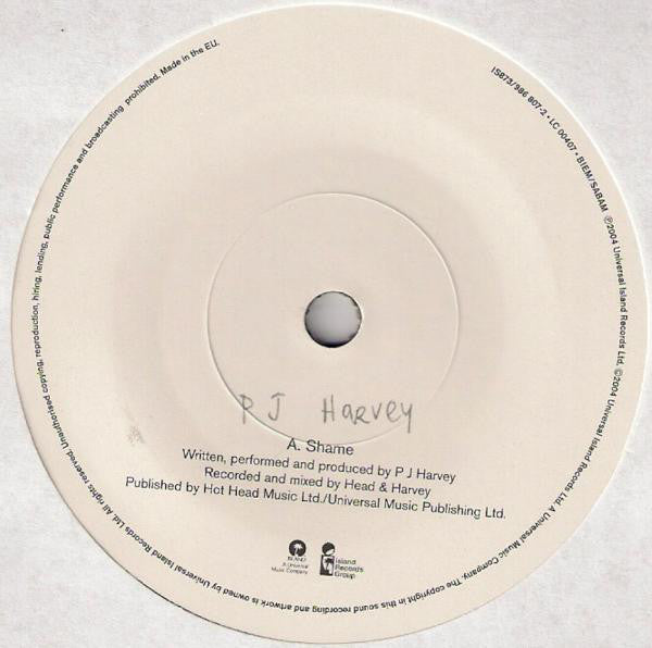 PJ Harvey : Shame (7")