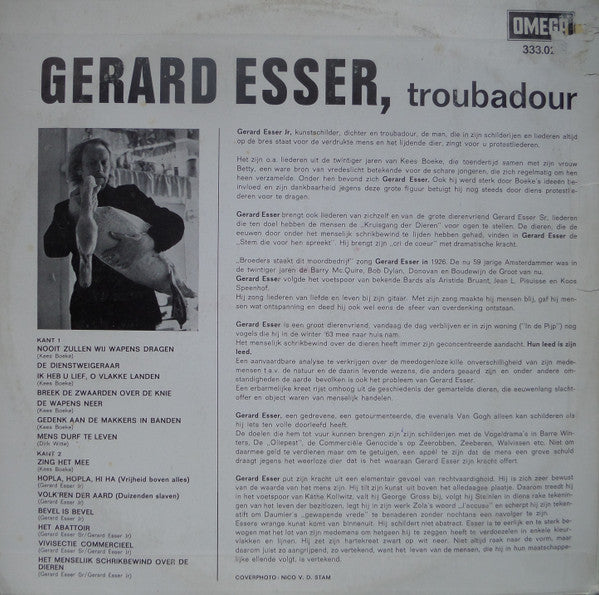 Gerard Esser (2) : Gerard Esser, Troubadour (LP, Album)