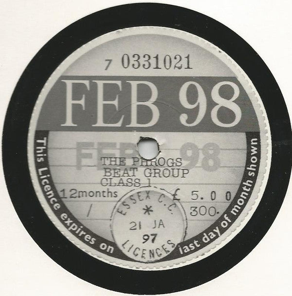 The Phrogs : The Phrogs Beat Group E.P. (10", EP, Ltd)