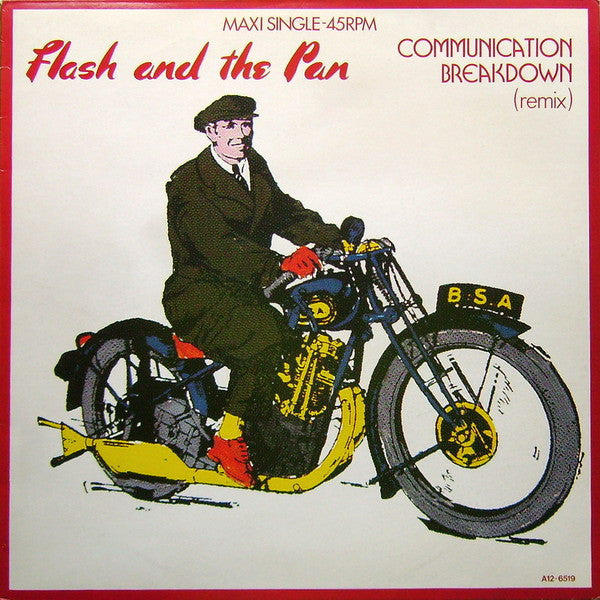 Flash And The Pan* : Communication Breakdown (Remix) (12", Maxi)