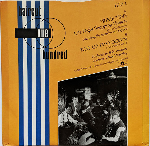 Haircut One Hundred : Prime Time (12", Single)