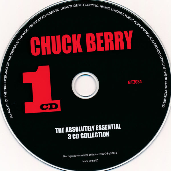 Chuck Berry : The Absolutely Essential 3 CD Collection (3xCD, Album, Comp)