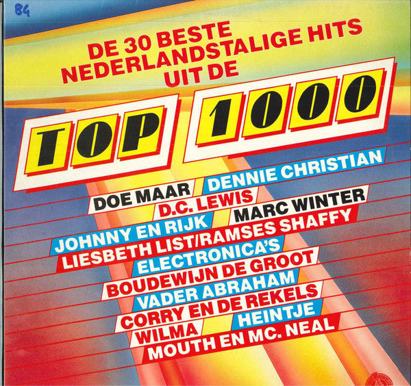 Various : De 30 Beste Nederlandstalige Hits Uit De Top 1000 (2xLP, Comp)