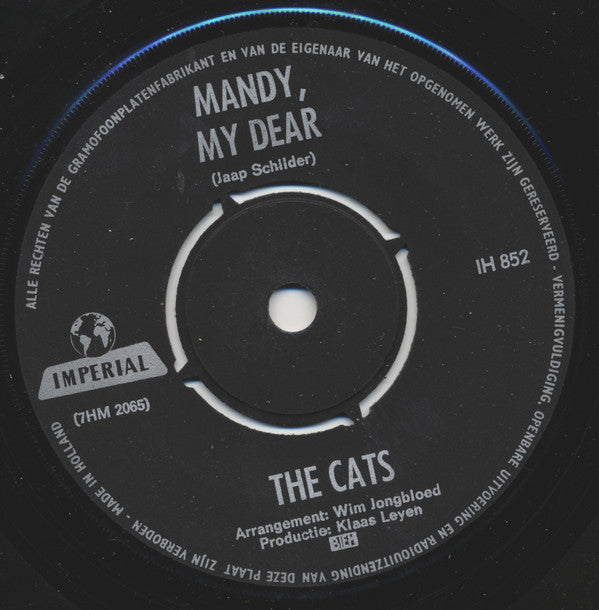 The Cats : Why / Mandy, My Dear (7", Single)