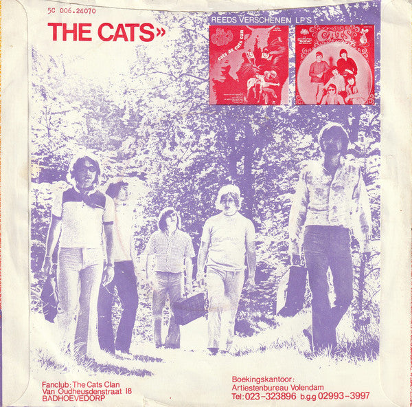The Cats : Scarlet Ribbons / Today (7", Single, Bla)