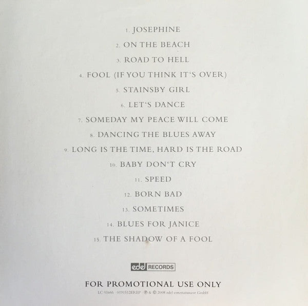 Chris Rea : Fool If You Think It's Over (The Definitive Greatest Hits) (CD, Comp, Promo, Car)