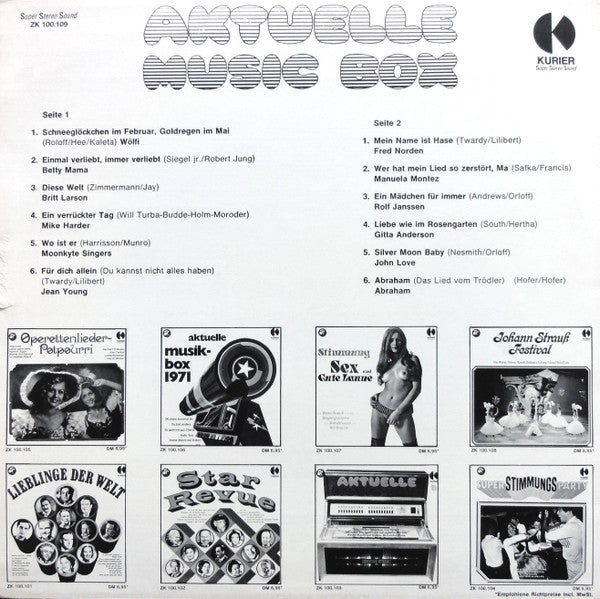 Various : Aktuelle Music Box (LP, Album)