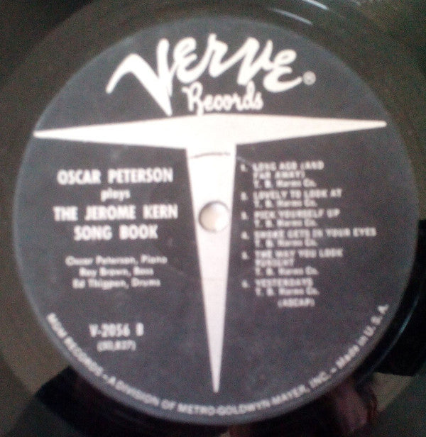 Oscar Peterson : Oscar Peterson Plays The Jerome Kern Songbook (LP, Album, Mono, RE)