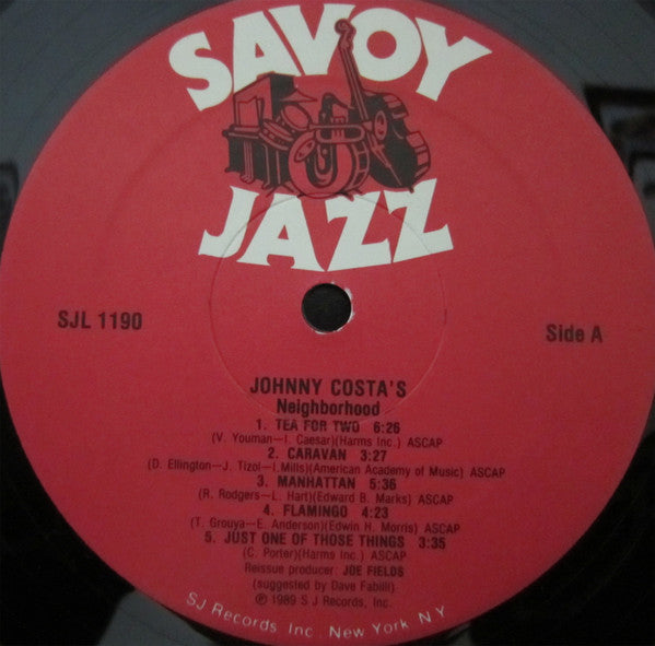 John Costa, Gene Ramey, Kenny Clarke : Neighborhood (LP)