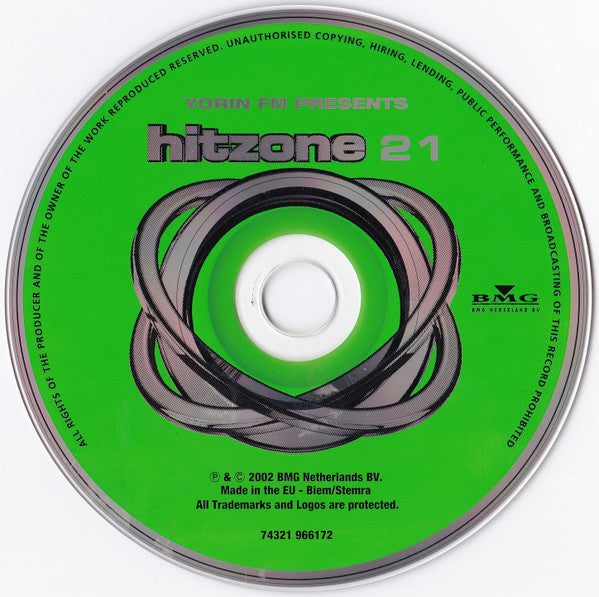Various : Yorin FM - Hitzone 21 (CD, Comp, Copy Prot.)