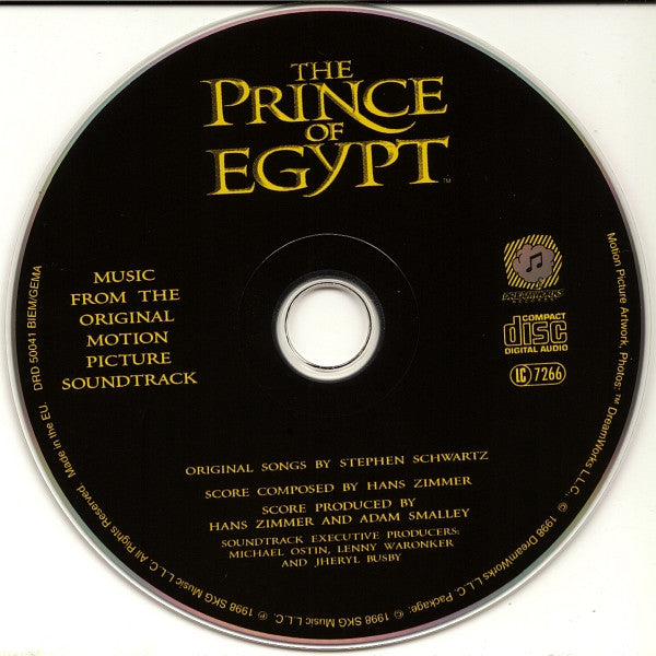 Stephen Schwartz / Hans Zimmer : The Prince Of Egypt (Music From The Original Motion Picture Soundtrack) (CD, Album)