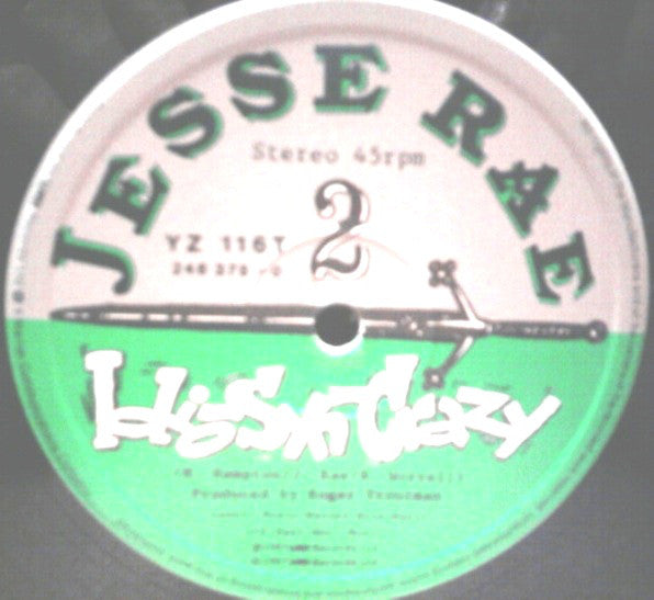 Jesse Rae : Hou-di-ni (12", Single)