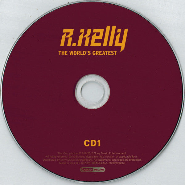 R. Kelly : The World's Greatest (2xCD, Comp)