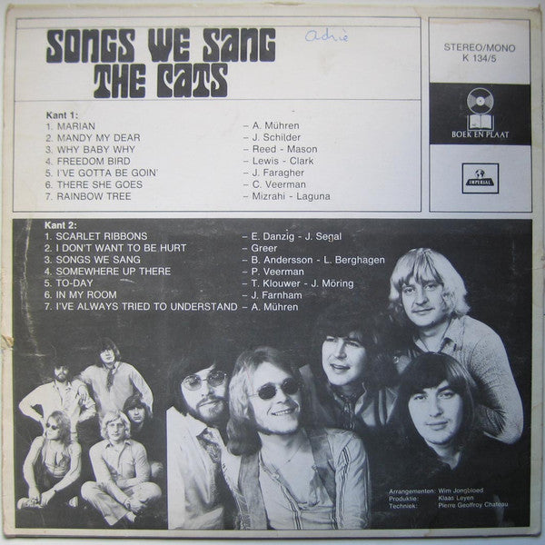 The Cats : Songs We Sang (LP, Comp, Club, Ste)